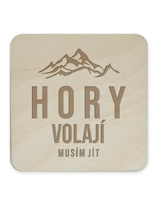 Garibald Hory volají - musím jít - podložky pod hrnek