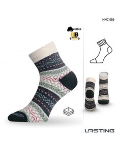 HMC zimní trekové ponožky Lasting zelená L