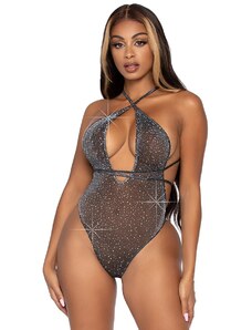 Leg Avenue Černé třpytivé body 89270