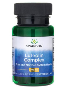 Swanson Luteolin Complex 30 ks, vegetariánská kapsle, 100 mg