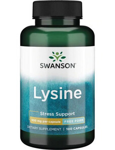 Swanson Lysine 100 ks, kapsle, 500 mg