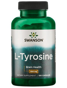 Swanson L-Tyrosine 100 ks, kapsle, 500 mg