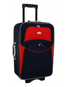 Rogal Červeno-modrý látkový cestovní kufr "Standard" - vel. M, L, XL