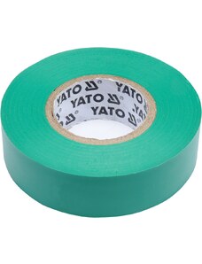 Yato Izolační páska elektrikářská PVC 19mm / 20m zelená