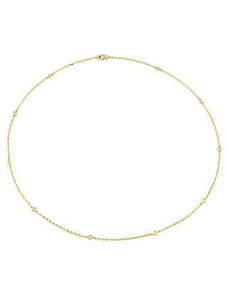 Moiss náhrdelník ze žlutého zlata FELIPA NA000057