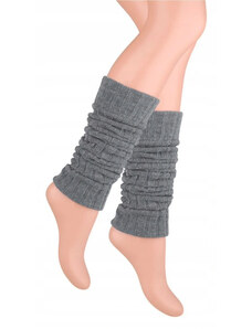 CZ Kotníkové návleky na nohy - šedé - 3 páry - výhodné balení - vel. UNI