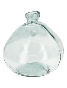 Čirá skleněná váza Kave Home Brenna 33 cm
