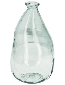 Čirá skleněná váza Kave Home Brenna 36 cm