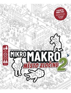 MINDOK MikroMakro: Město zločinu 2 - Společenská hra