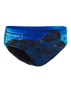 WATKO Chlapecké slipové plavky na vodní pólo Space modré