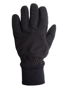 VAN RYSEL Zimní fleecové cyklistické rukavice 100 černé