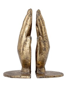 Set dvou bronzových zarážek na knihy Bloomingville Anders 18 cm