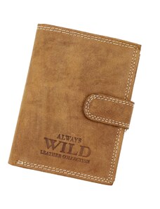 Pánská kožená peněženka Wild N4L-P-CHM RFID camel