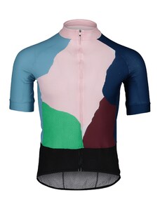 POC Essential Road Print jersey - Color Splashes Multi Opal/Basalt