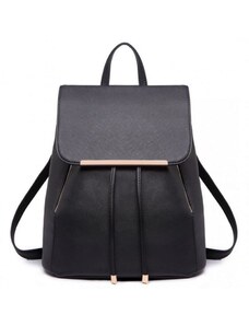 Miss Lulu elegantní černý batoh 1669 - 9L