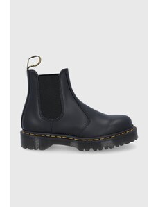 Kožené kotníkové boty Dr. Martens 2976 Bex dámské, černá barva, na platformě, 26205001