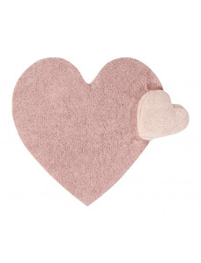 Lorena Canals Lorena Canals Bio koberec kusový, ručně tkaný Puffy Love růžová