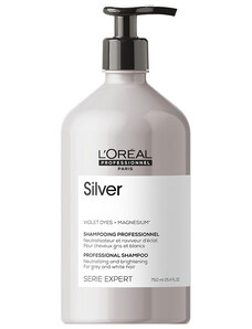 LOREAL L'Oréal Magnesium Silver (Neutralising Shampoo For Grey And White Hair 750 ml