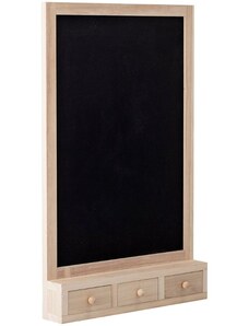 Nástěnná dřevěná tabule pro děti Bloomingville Higma 50 x 80 cm