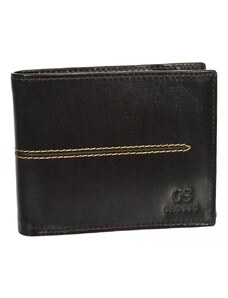 ELOAS Čokoládově hnědá pánská kožená peněženka RFID v krabičce