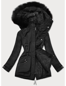 MHM Teplá černá dámská zimní bunda (W559BIG)