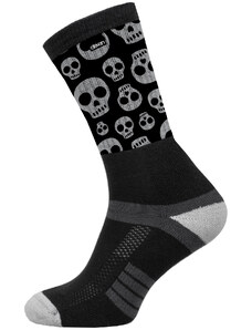 Ponožky Eleven Suba Cute Skulls Black