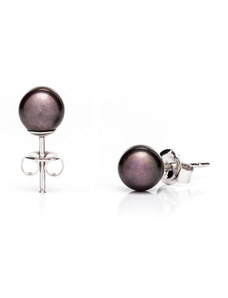 Buka Jewelry | Vpichovací perlové náušnice Mutiara 6 AAA ER324