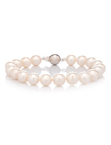 Buka Jewelry | Perlový náramek Mutiara 9 AA bílý BR625