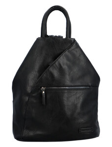 Originální dámský batoh kabelka černý - Enrico Benetti Fabio černá