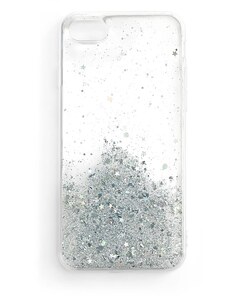 WOZINSKY Wozinsky Star Glitter silikonové pouzdro pro Samsung Galaxy A72 4G bílá