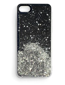 WOZINSKY Wozinsky Star Glitter silikonové pouzdro pro Apple iPhone 12 pro Apple iPhone 12 Pro Max černá