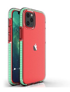 IZMAEL.eu Pouzdro Spring clear TPU pro Apple iPhone 12 Mini zelená