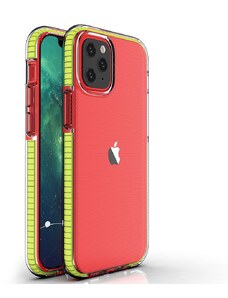 IZMAEL.eu Pouzdro Spring clear TPU pro Apple iPhone 12 Mini žlutá