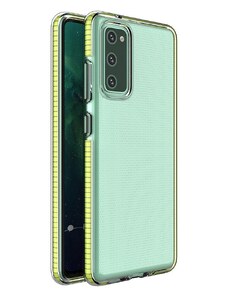 IZMAEL.eu Pouzdro Spring clear TPU pro Samsung Galaxy S21 5G žlutá