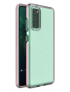 IZMAEL.eu Pouzdro Spring clear TPU pro Samsung Galaxy S20 FE 5G růžová