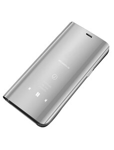 IZMAEL.eu Pouzdro Clear View pro Samsung Galaxy S10 Lite stříbrná