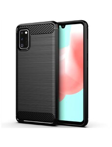 IZMAEL.eu Pouzdro Carbon Bush TPU pre Samsung Galaxy A11/Galaxy M11 pro Samsung Galaxy A11 černá