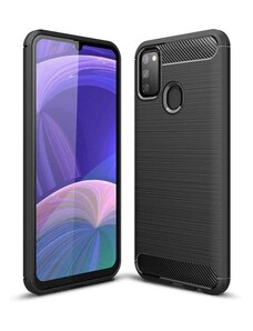 IZMAEL.eu Pouzdro Carbon Bush TPU pre Huawei Y9a/Nova Y9a pro Huawei Y9a černá