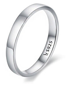 P&J Jewellery Stříbrný hladký prsten SRP33