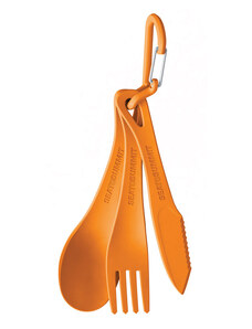 Příborový set SEA TO SUMMIT Delta Cutlery Set Barva: Orange