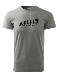 Fenomeno Pánské tričko - Evoluce volejbalisty - šedé
