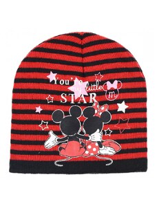 Minnie Mouse - licence Dívčí zimní čepice - Minnie Mouse HS4045, červená