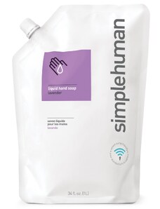 Hydratační tekuté mýdlo Simplehuman – 1 l náhradní náplň s vůní levandule