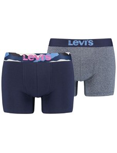 Levis Pánské boxerky 2Pack 37149-0591 Blue - Levi's