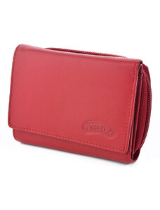 Dámská kožená peněženka Nivasaža N57-CLN-R červená