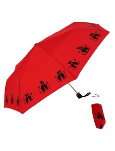 Doppler Dámský deštník Kočky červený