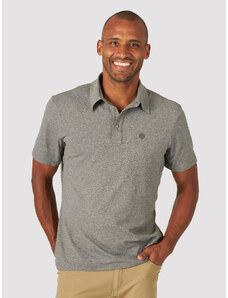 Tričko Wrangler ATG PERFORMANCE POLO HEATHER GREY