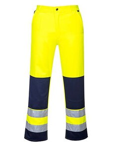 Portwest Reflexní kalhoty Seville Hi-Vis, modré/žluté, vel. XL