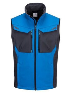 WX3 softshellová vesta, modrá, vel. XXXL