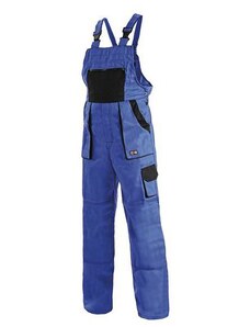 Pánské montérkové kalhoty CXS s laclem, modré/černé, vel. 68